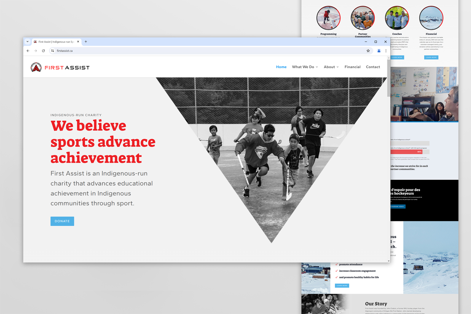 First Assist Website